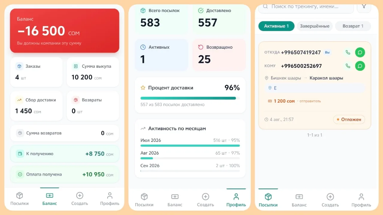 Жеткир Экпресс— курьерская служба — изображение 4 из 4