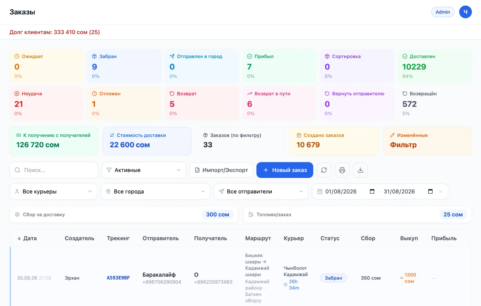 Жеткир Экпресс— курьерская служба — изображение 2 из 4